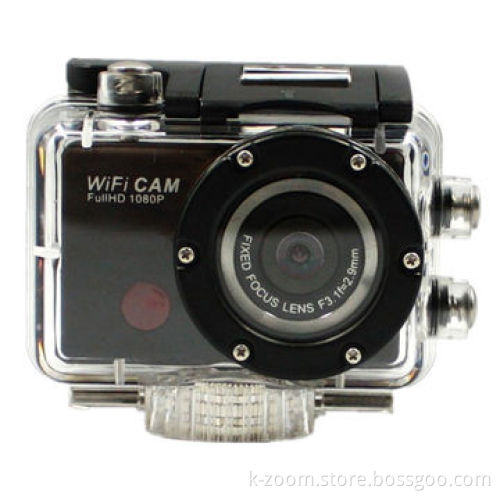 Sport camera, viewing angle 120 degree wide-angle lens, 1920*1080P 30fps